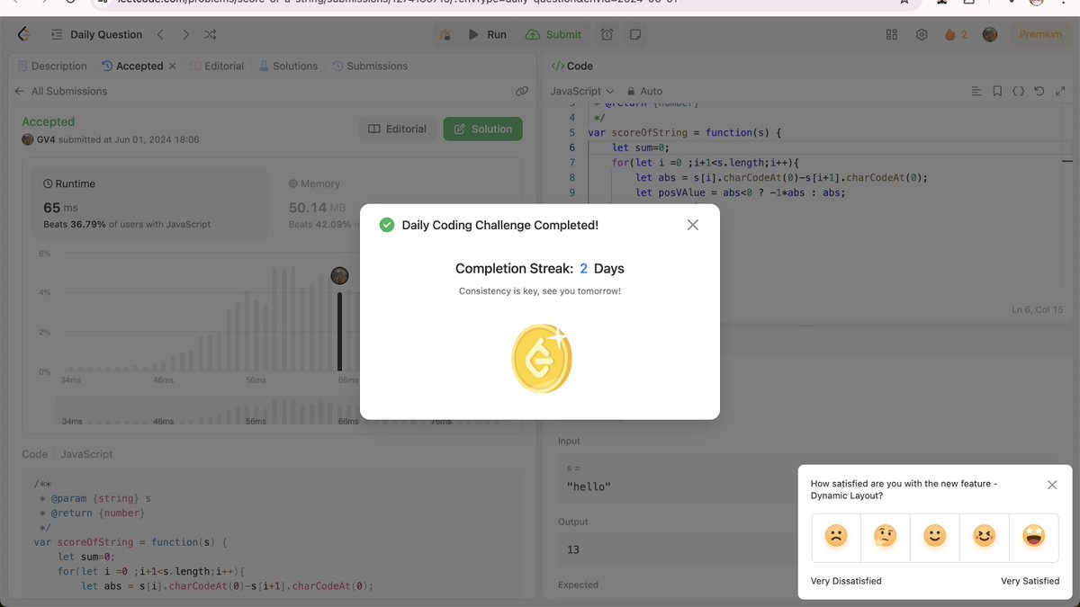GunjanV43084141's tweet image. Day 2
Lets go!!
#30DayCodingChallenge #leetcode