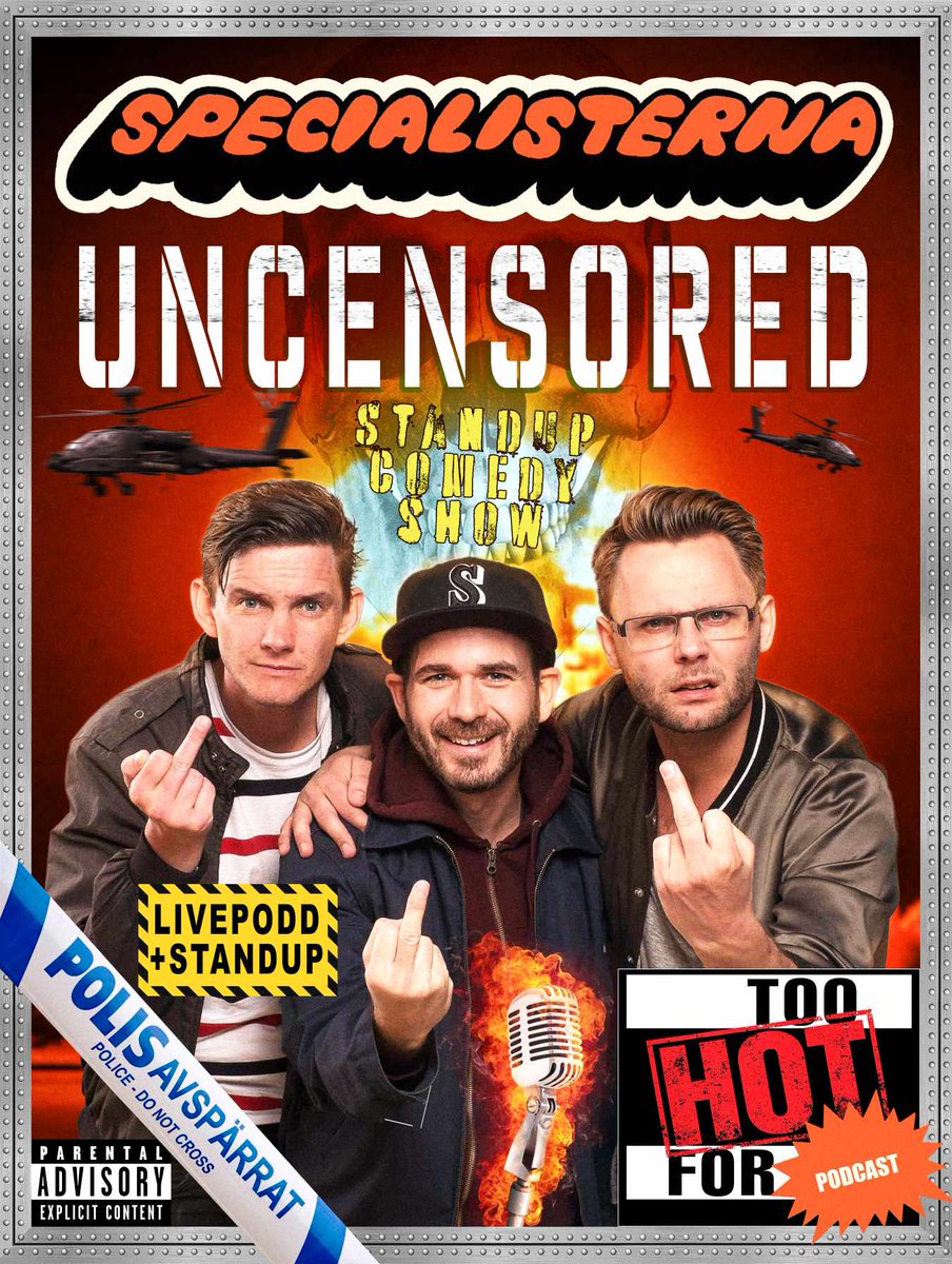 I sommar åker vi ut med Specialisterna! Livepodd &amp; standup. Biljetter på specialisterna.se
Göteborg - 1/8
Malmö - 5/8
Stockholm - 8/8

<a href="/gardenfors/">Simon Gärdenfors</a> <a href="/Anton_MrCool/">Anton Magnusson</a>