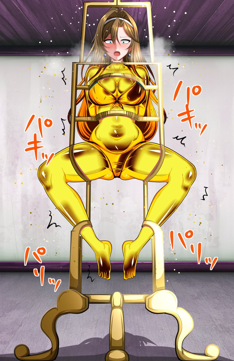 ご依頼作品を納品しましたので公開します💖
#パピヨンローゼ
#金属化

金曜日じゃなくても輝きたいじゃない?✨
状態変化大好き!! 