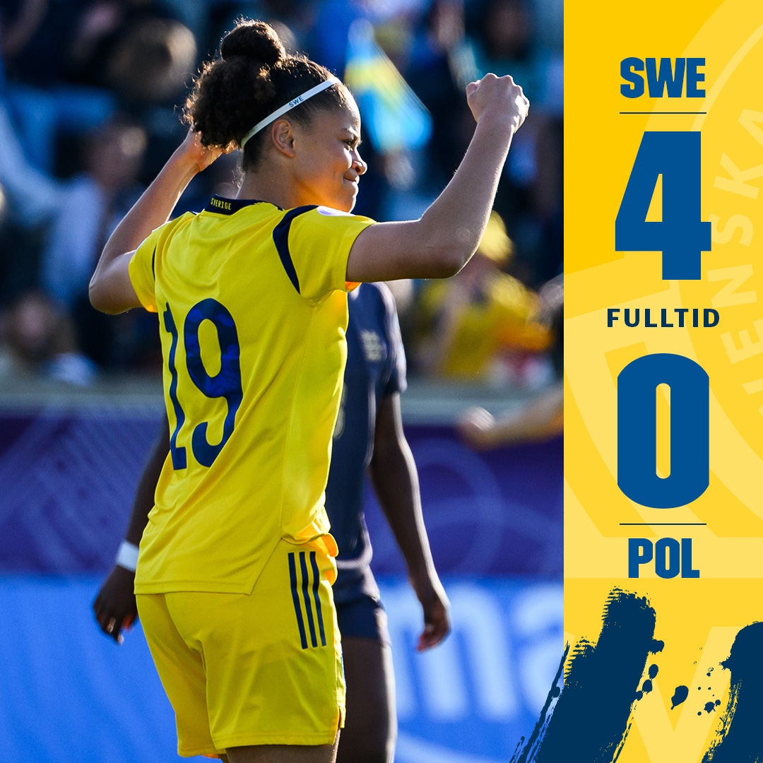 Felicia Schröder gör sina två första U23-mål när Polen besegras i fyrnationsturneringen. Dessutom står Matilda Nildén och Evelyn Ijeh för två fina mål i vad som blev en fin svensk eftermiddag i Växjö.

#SWEU23🇸🇪
