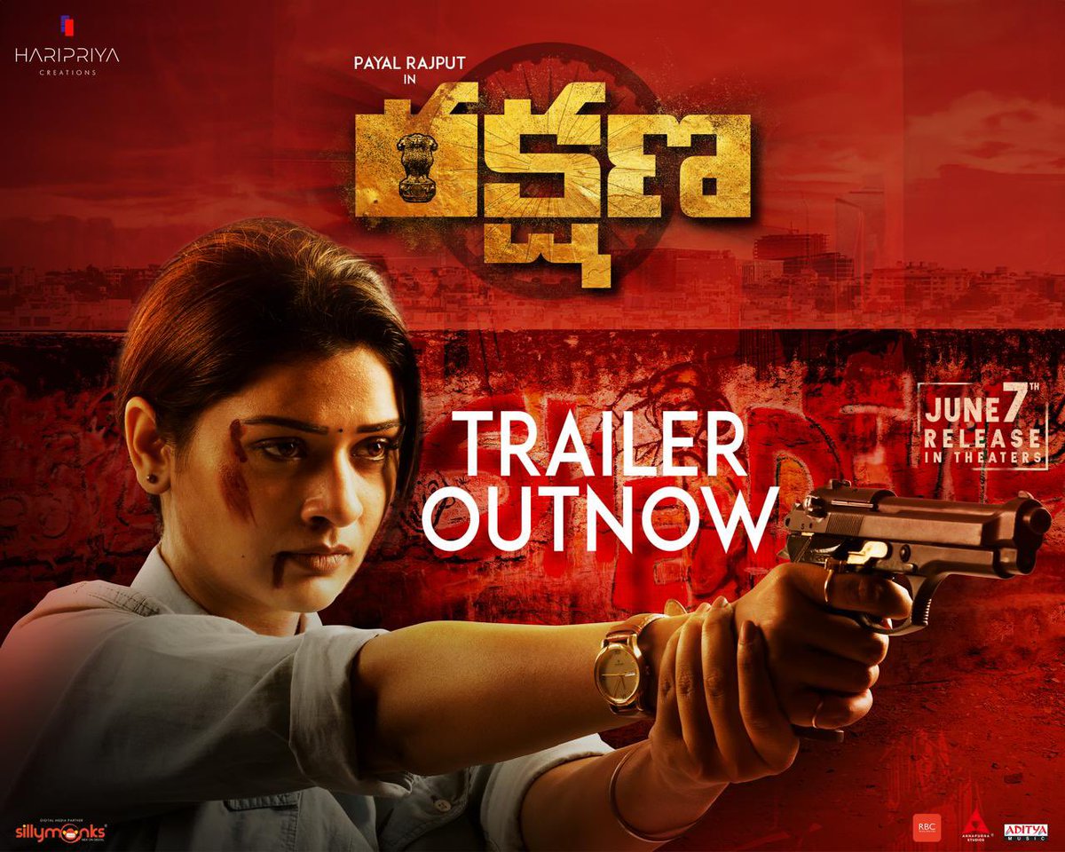 Vaishnavi_Chaitanya (@iamvaishnavi04) on Twitter photo Get ready for a journey filled with mystery and thrill!
The #Rakshana Trailer is out now on <a href="/adityamusic/">Aditya Music</a>.
βΆοΈ youtu.be/iOWAJueksXU
In Cinemas #RakshanaOnJune7th π₯
<a href="/starlingpayal/">paayal rajput</a> <a href="/PrandeepThakore/">Prandeep Thakore</a> <a href="/SagarMahati/">Mahati Swara Sagar</a> #AnilBandari <a href="/HaripriyaFilms/">Haripriya Creations</a>
Wishing all the very bestππ€© Get ready for a journey filled with mystery and thrill!
The #Rakshana Trailer is out now on <a href="/adityamusic/">Aditya Music</a>.
βΆοΈ youtu.be/iOWAJueksXU
In Cinemas #RakshanaOnJune7th π₯
<a href="/starlingpayal/">paayal rajput</a> <a href="/PrandeepThakore/">Prandeep Thakore</a> <a href="/SagarMahati/">Mahati Swara Sagar</a> #AnilBandari <a href="/HaripriyaFilms/">Haripriya Creations</a>
Wishing all the very bestππ€©