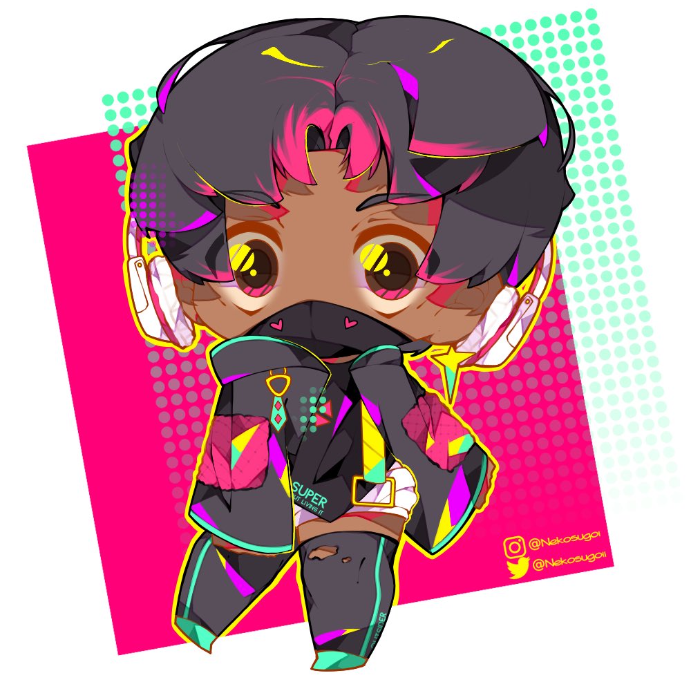 nekosugoii's tweet photo. C0mm!ss!on for @yakuya2030 🩷 #artcommission #chibiart #digitalart https://t.co/wHZLN39HWL