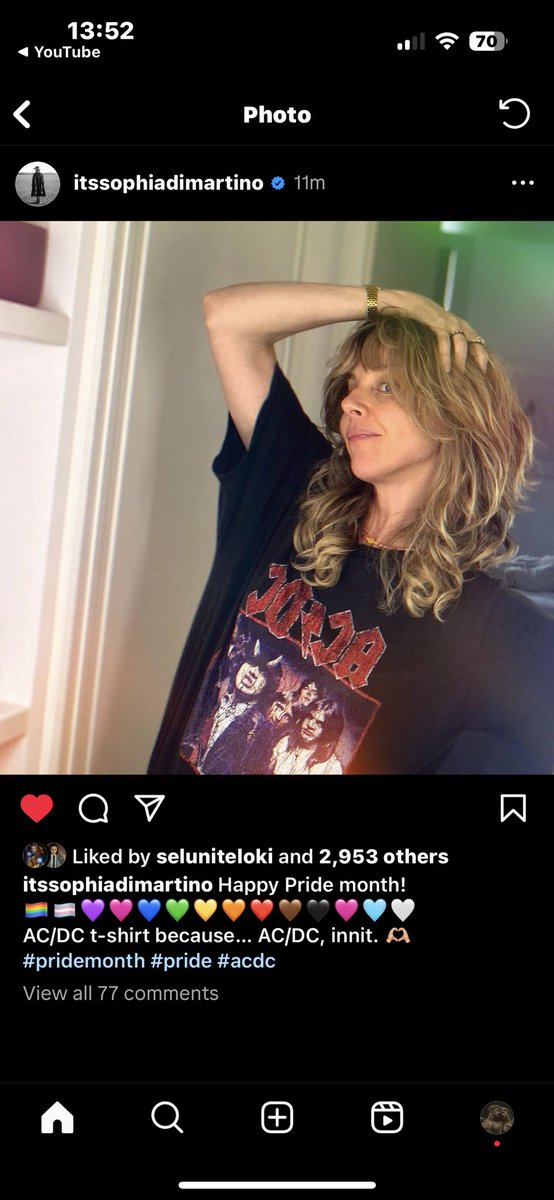 sylviefrogg's tweet photo. Me and Sophia 🤝 our AC/DC T-shirts https://t.co/vrlcRMDrRF