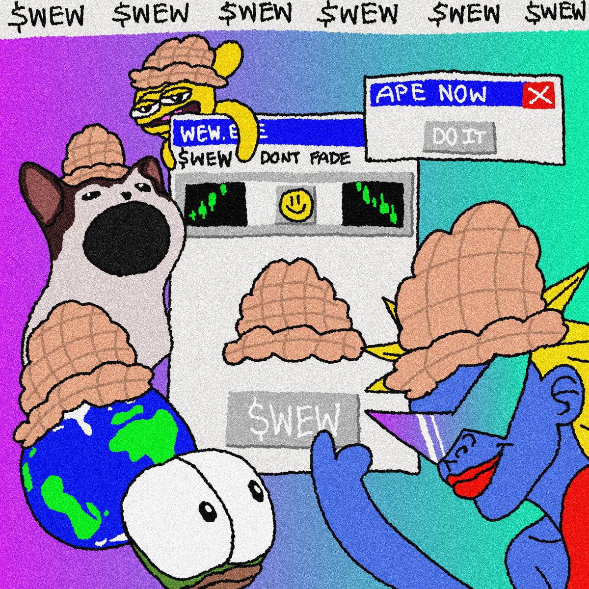 i dont mind getting infected wif memes

$WEW