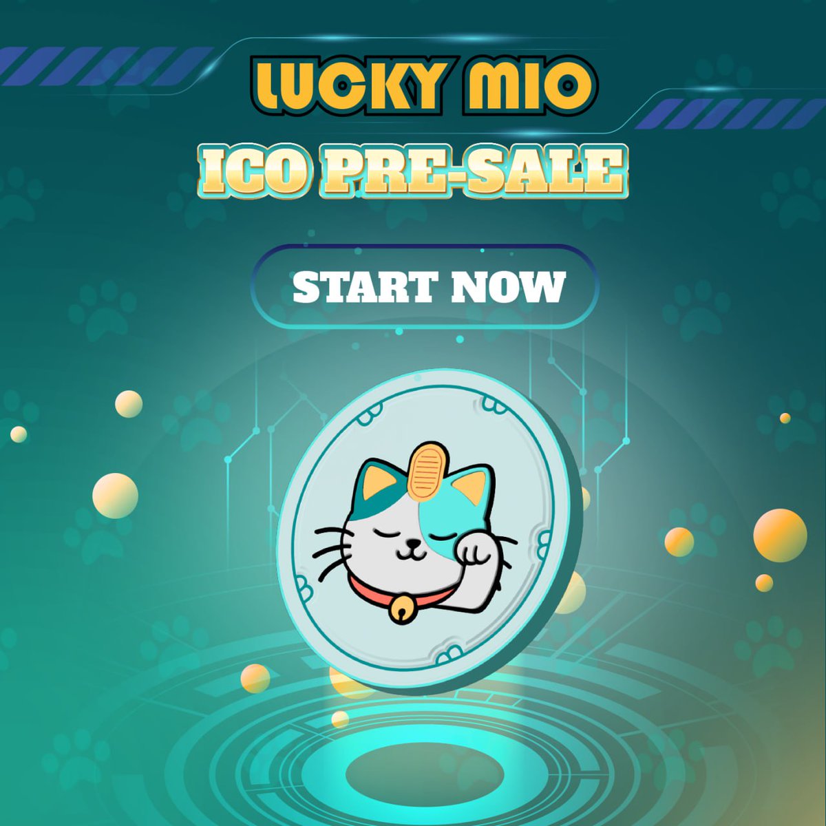 pop_launch's tweet photo. 🐱 [START] LUCKY MIO ($LMI) PRE-SALES 🐱

➡️ BUY NOW: https://t.co/nmKW2C9Qun

The $LMI token is officially open for pre-sales. Hurry and buy now to be among the first to own $LMI!

⚠️ The listing will take place on DefiHub right after the ICO is completed.

⚠️ Listing price will be the same as the Pre-sales price.

⭐️ Smart Contract: EQB_PFeQ1bJQt6noVVuHhmYcF0fiAX7ecF1lLURBiaZ5I4qh

⭐️ Total Supply: 100,000,000,000
⭐️ Tokens for presale: 50,000,000,000 LMI
⭐️ Tokens for liquidity: 45,000,000,000 LMI
⭐️ Presale Price: 0.0000002 TON
⭐️ Liquidity Percent: 90%
⭐️ Min Buy: 1 TON
⭐️ Max Buy: 100 TON

#LuckyMio #LMI #Cat #Meme #PopLaunch
