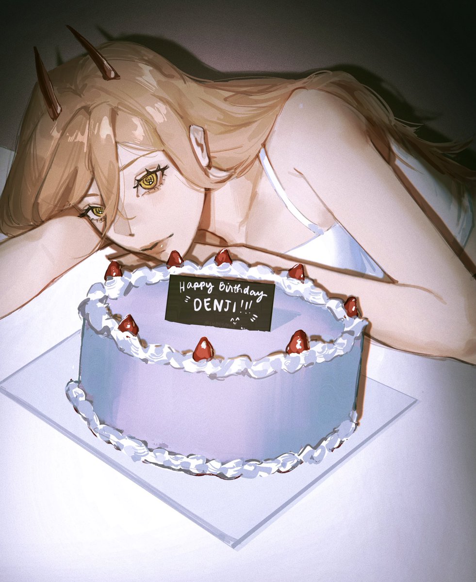 sudstance's tweet photo. 🎂 #チェンソーマン #chainsawman https://t.co/PP5Eh7gtzy