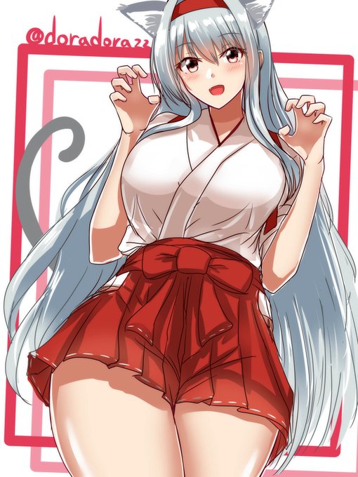 「hakama short skirt red hakama」 illustration images(Latest)