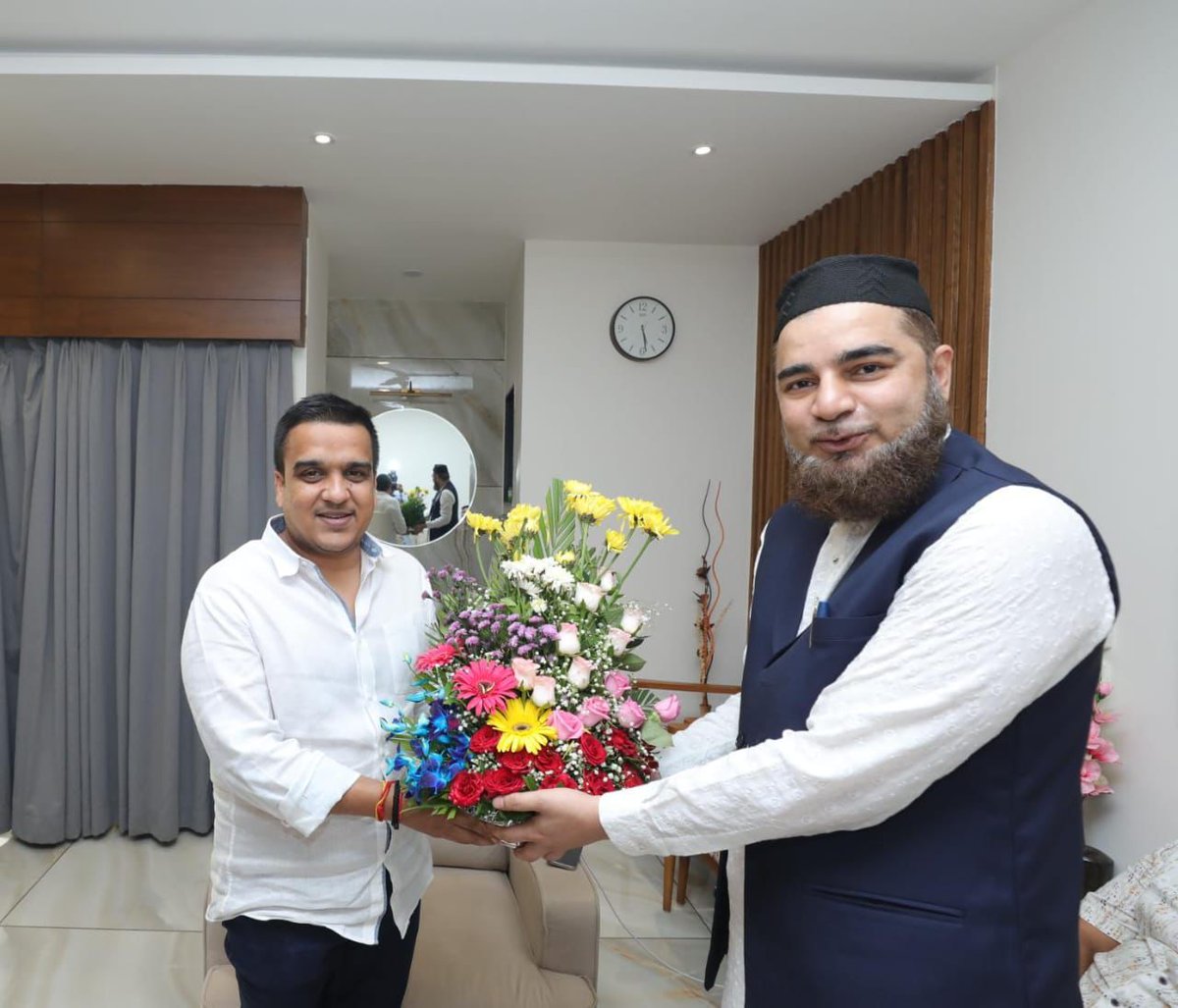 Dr Sufi M K Chishty (@msufisaint) on Twitter photo Today meeting with Hon. Home Minister Gujarat Shree <a href="/sanghaviharsh/">Harsh Sanghavi</a> ji At Circuit House Surat
ЁЯЩПЁЯЗоЁЯЗ│ЁЯТР
<a href="/narendramodi/">Narendra Modi</a> <a href="/CRPaatil/">C R Paatil</a> <a href="/NiranjanZazmera/">Niranjan Zanzmera</a> <a href="/kishorbindal/">Kishorbhai Bindal</a> Today meeting with Hon. Home Minister Gujarat Shree <a href="/sanghaviharsh/">Harsh Sanghavi</a> ji At Circuit House Surat
ЁЯЩПЁЯЗоЁЯЗ│ЁЯТР
<a href="/narendramodi/">Narendra Modi</a> <a href="/CRPaatil/">C R Paatil</a> <a href="/NiranjanZazmera/">Niranjan Zanzmera</a> <a href="/kishorbindal/">Kishorbhai Bindal</a>
