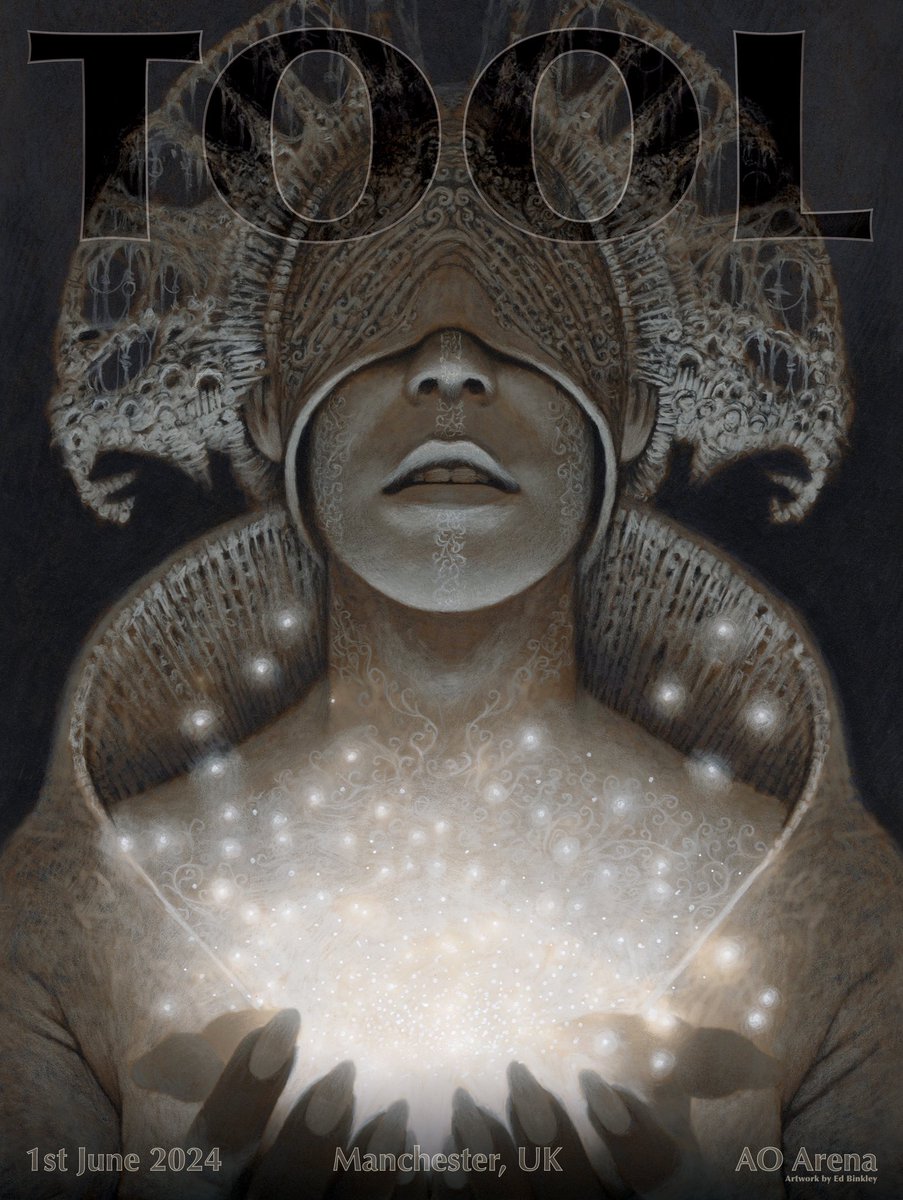 MANCHESTER TONIGHT at the <a href="/AOArena/">AO Arena</a> with support from <a href="/NightVerses/">Night Verses</a>! Don't forget to grab tonight's limited merch poster, with artwork from Ed Binkley.