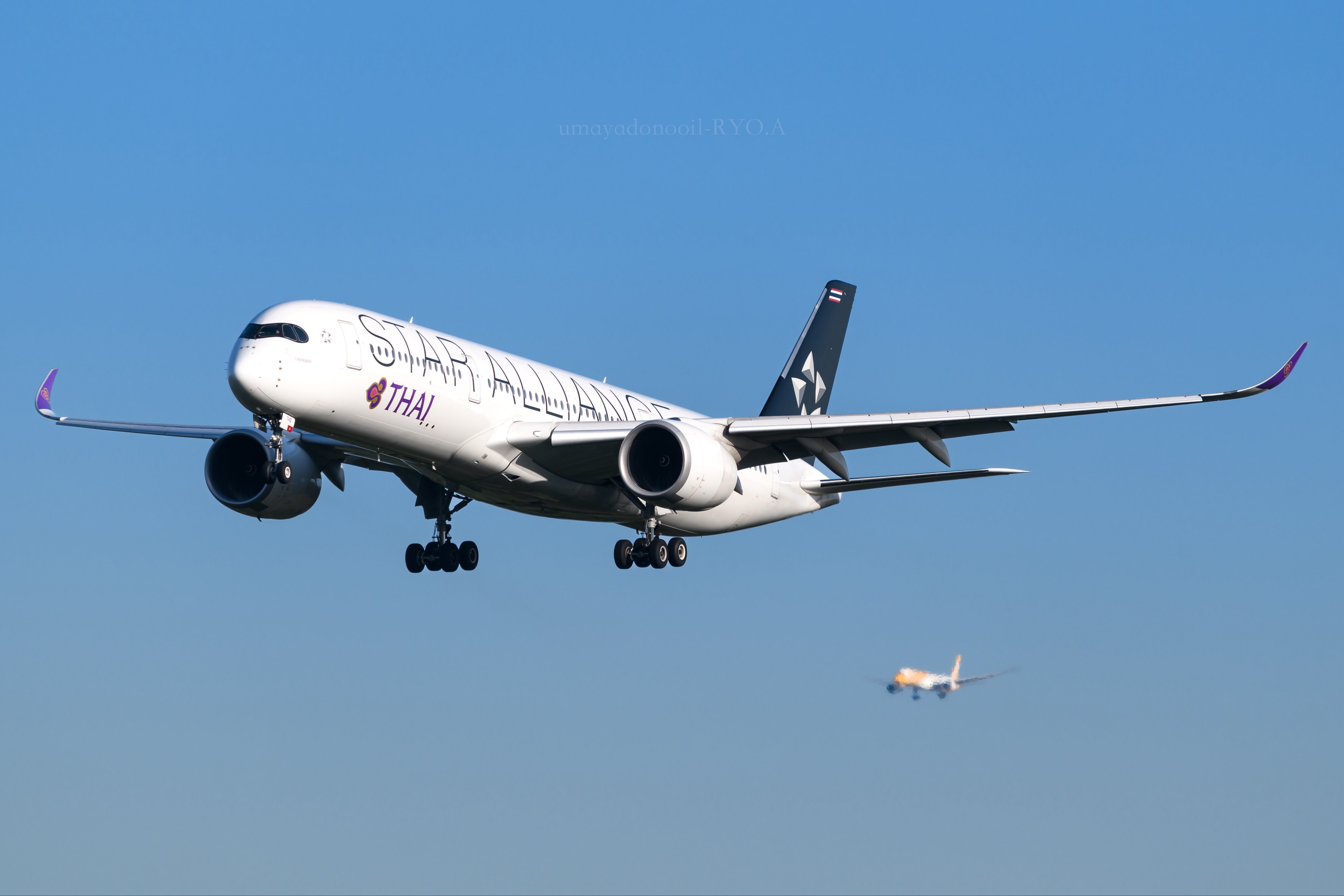 THAI A350-900 タイ航空 スターアライアンス ph 1:400 THAI A350