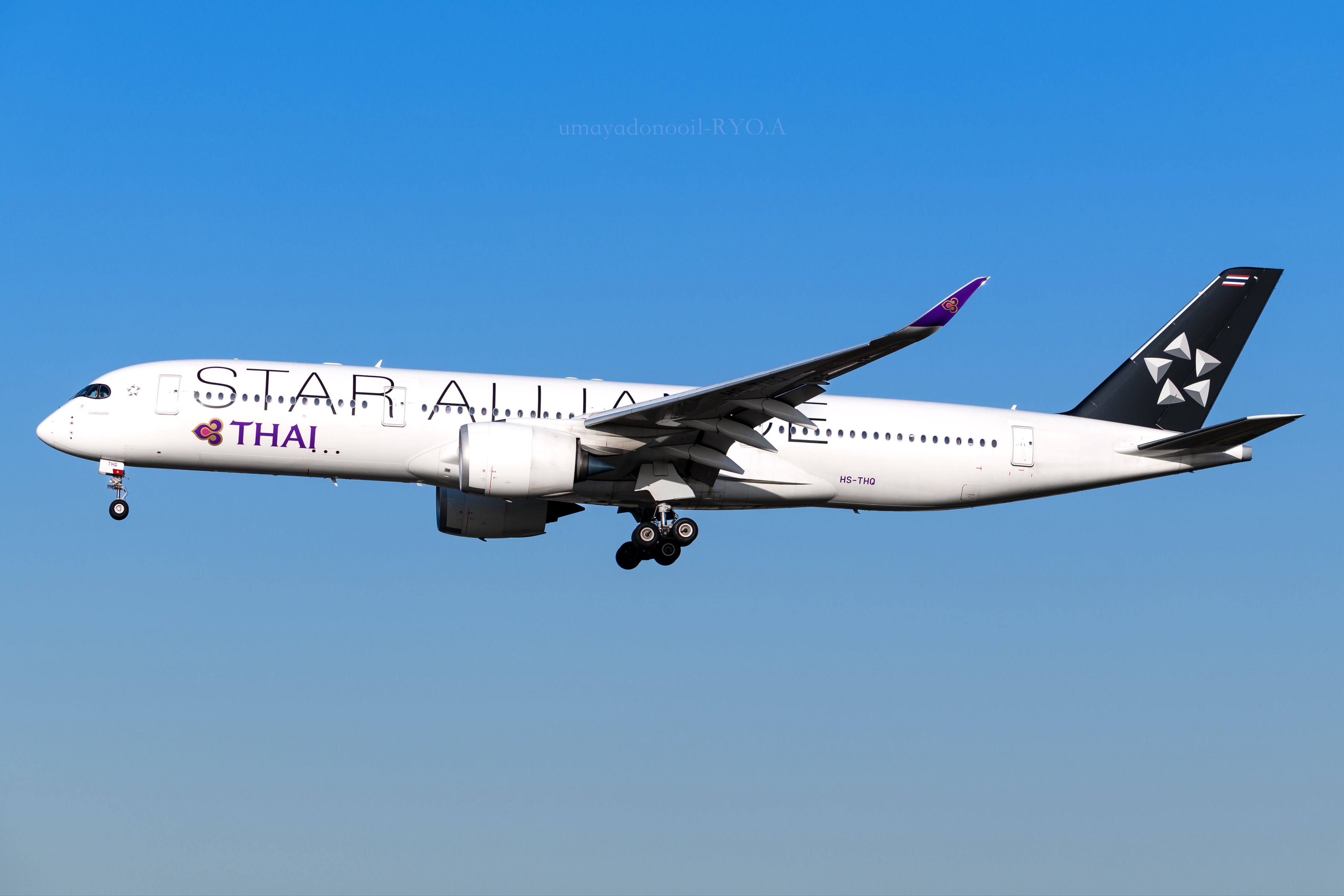 THAI A350-900 タイ航空 スターアライアンス ph 1:400 - メルカリ