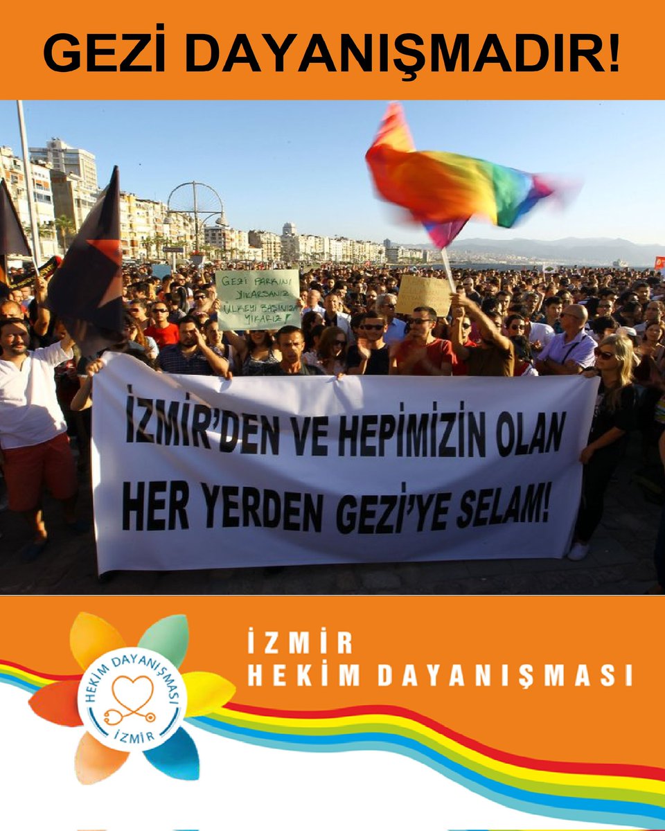 Karanlık gider, #gezi kalır!
Dayanışma ile başaracağız.
#GeziDirenişi11yaşında