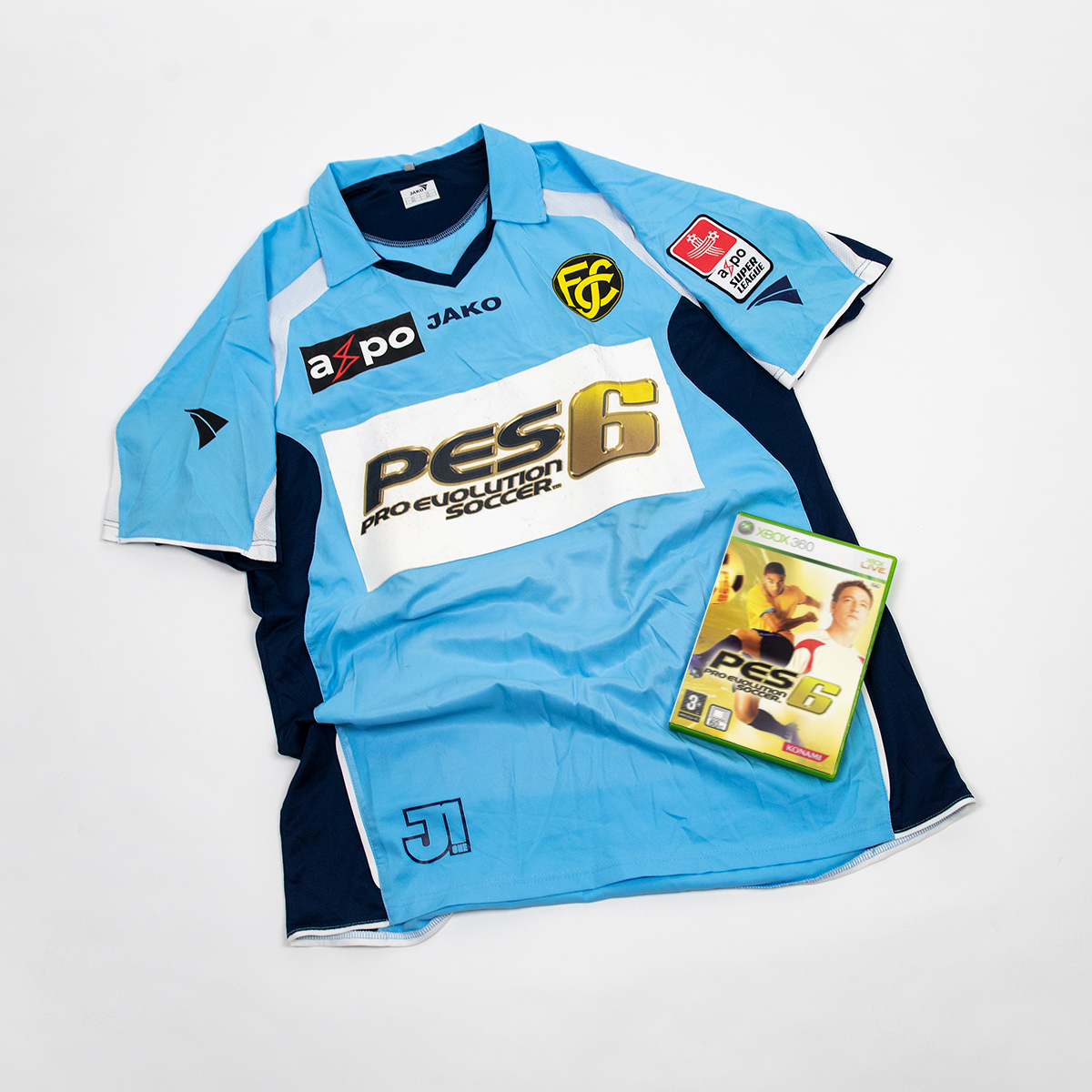 PES6 on a shirt 👌