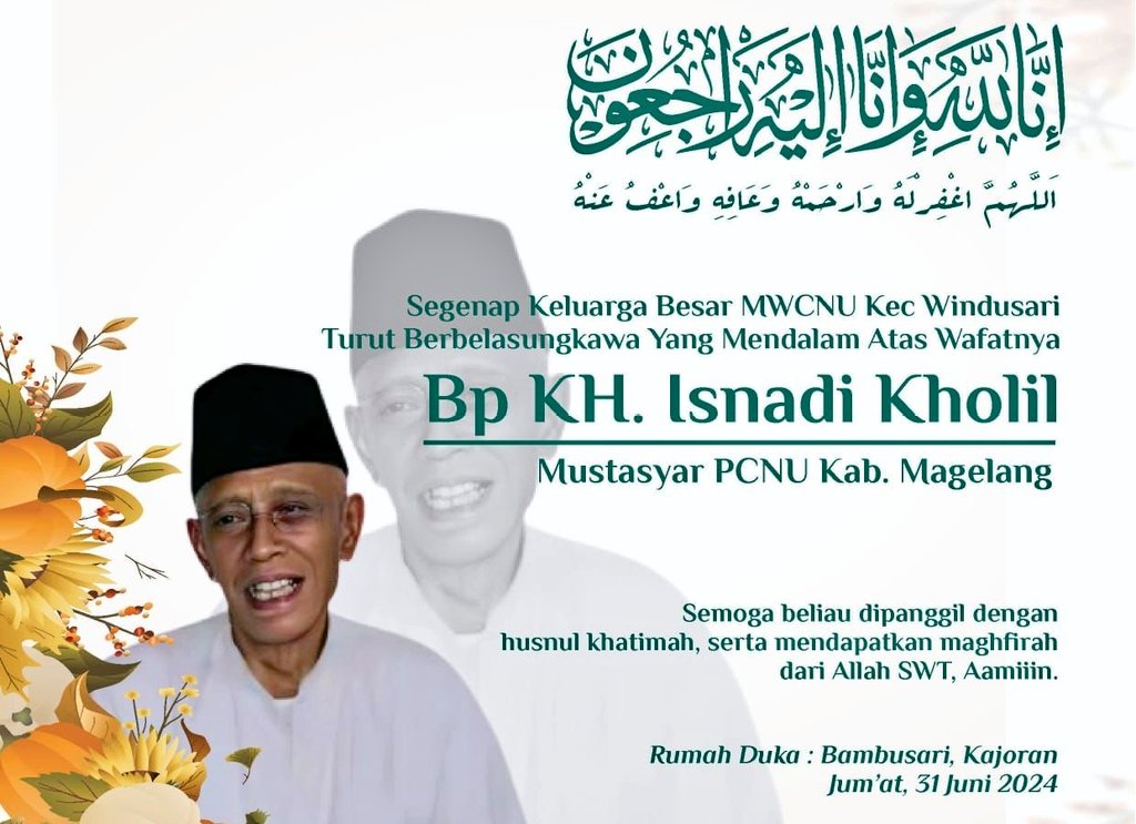 Magelang Berduka #numagelang #kajoran