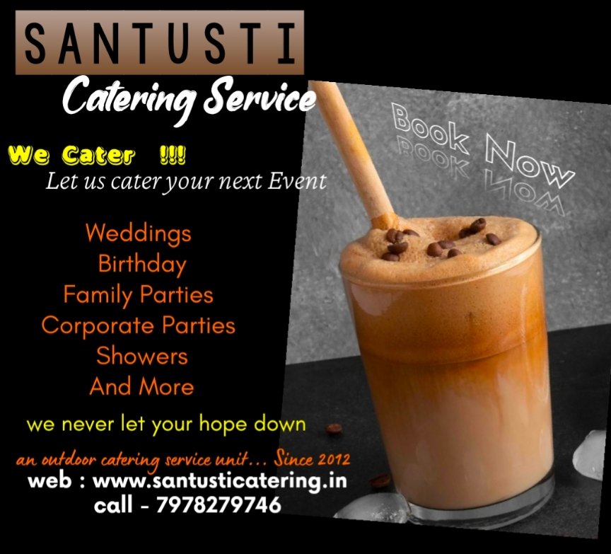 SubhadevMishra's tweet image. Book Your Service In Odisha
Visit Us - santusticatering.in
Call - 7978279746