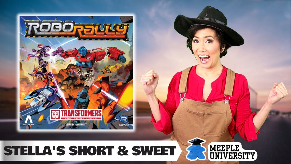 #RoboRally gets a new face! It’s now starred by the cool robots from planet Cybertron ;P #RoboRallyTransformers is here eeeek!!! Check out what it is about and what’s new in this one! youtu.be/UEJiRosZVqY @playrenegade