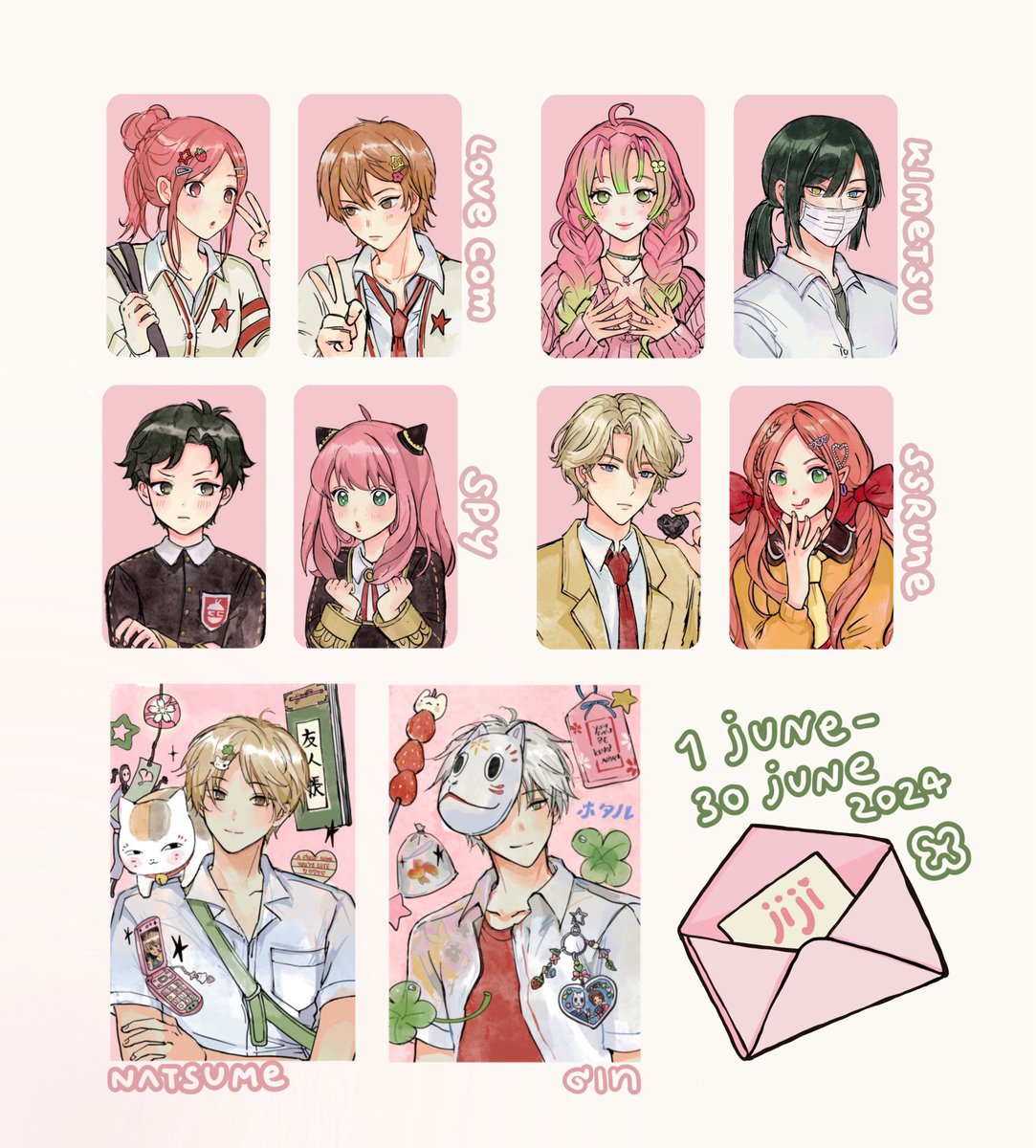 kindly rt
jiji's artprints ୧ ‧₊˚ 🍓🍡 ☆
แบบฟอร์มรอบ pre มาแล้วค่ะ
🗓️ today - 30 june 2024
🛒 (local form)
🖇️ https://t.co/OEC0A9Gmoo
If u want to open GO, pls dm me