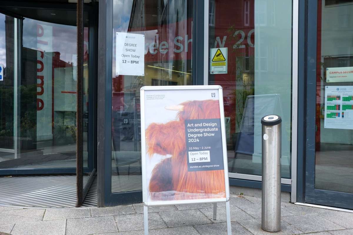mathewjschwartz's tweet image. Great 2024 undergraduate degree show on now (through Sunday) at Duncan of Jordanstone College of Art &amp;amp; Design
@DJCAD #djcaddegreeshow