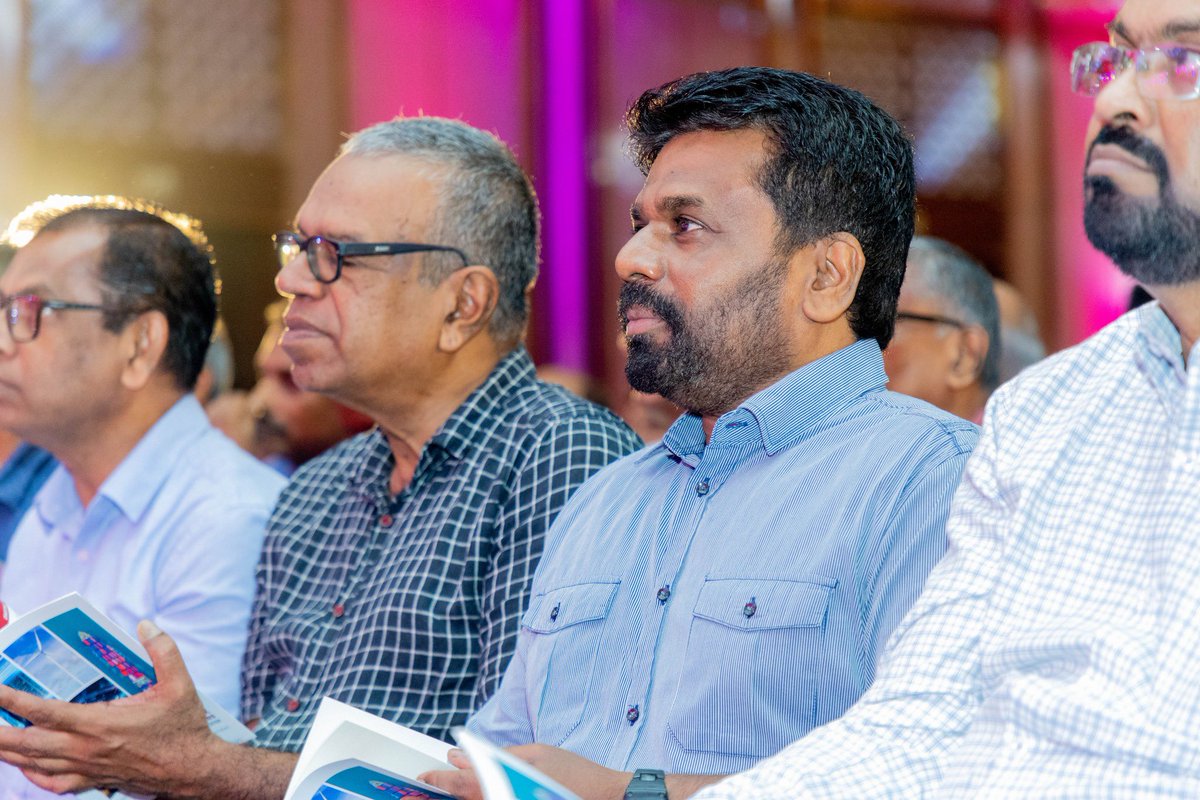 anuradisanayake's tweet photo. Honored to join the National Summit of NPP Engineering Professionals today (01) at Monarch Imperial, Sri Jayawardanepura. Grateful for your support towards a New National Renaissance with the NPP. https://t.co/AZgsFxar4I