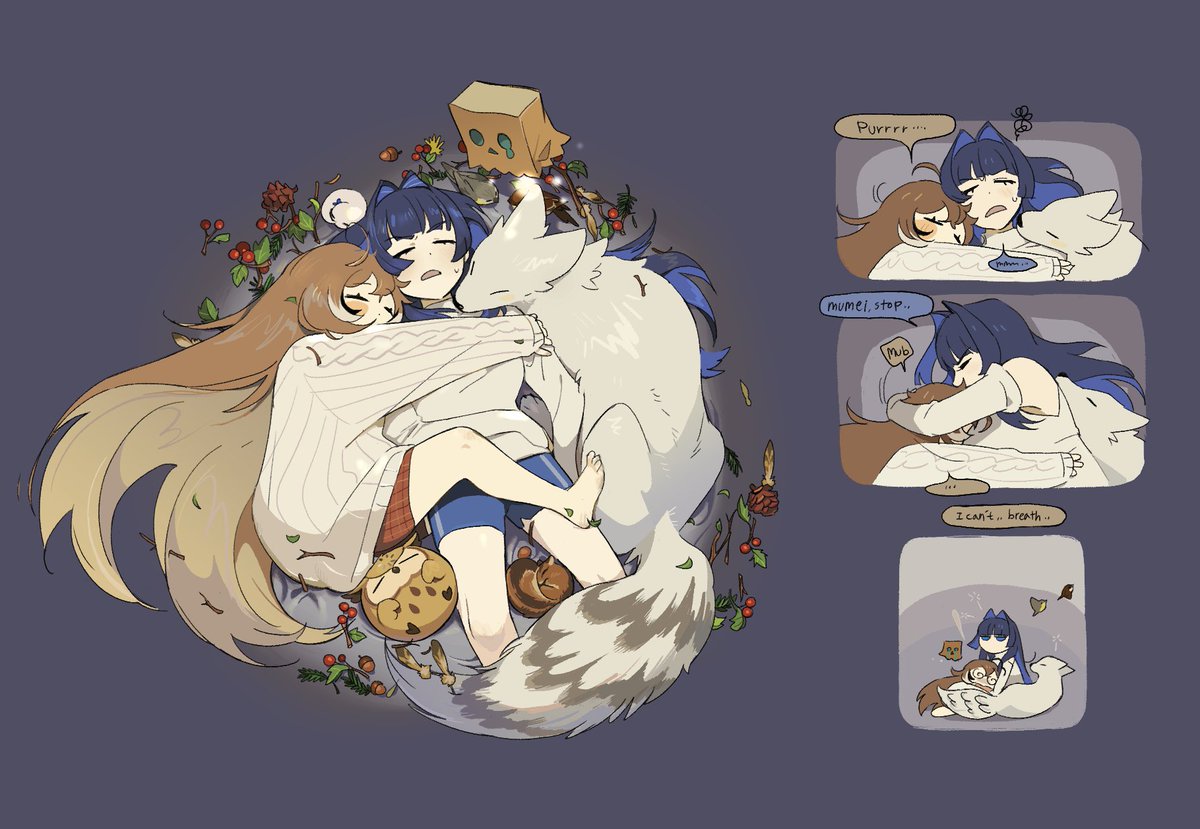 nap time! #drawMEI #kronillust #kronmei