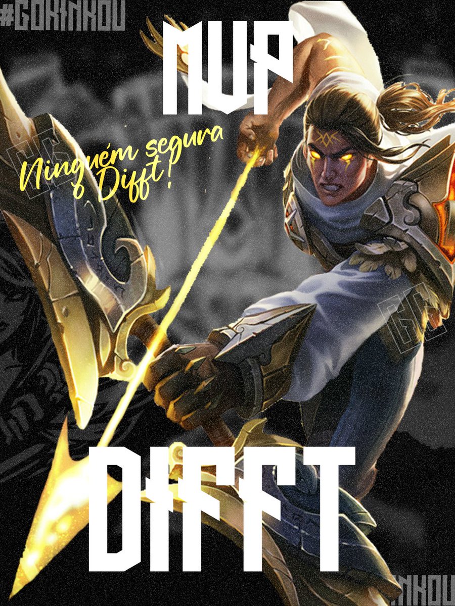 E O MVP DA PARTIDA FOI...🎯

<a href="/Difftlol/">Difft</a> 🏆

 NINGUÉM SEGURA O DIFFT!

#GOKINKOU