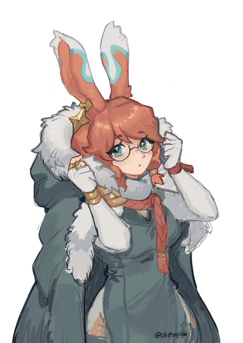 「gloves rabbit girl」 illustration images(Latest)