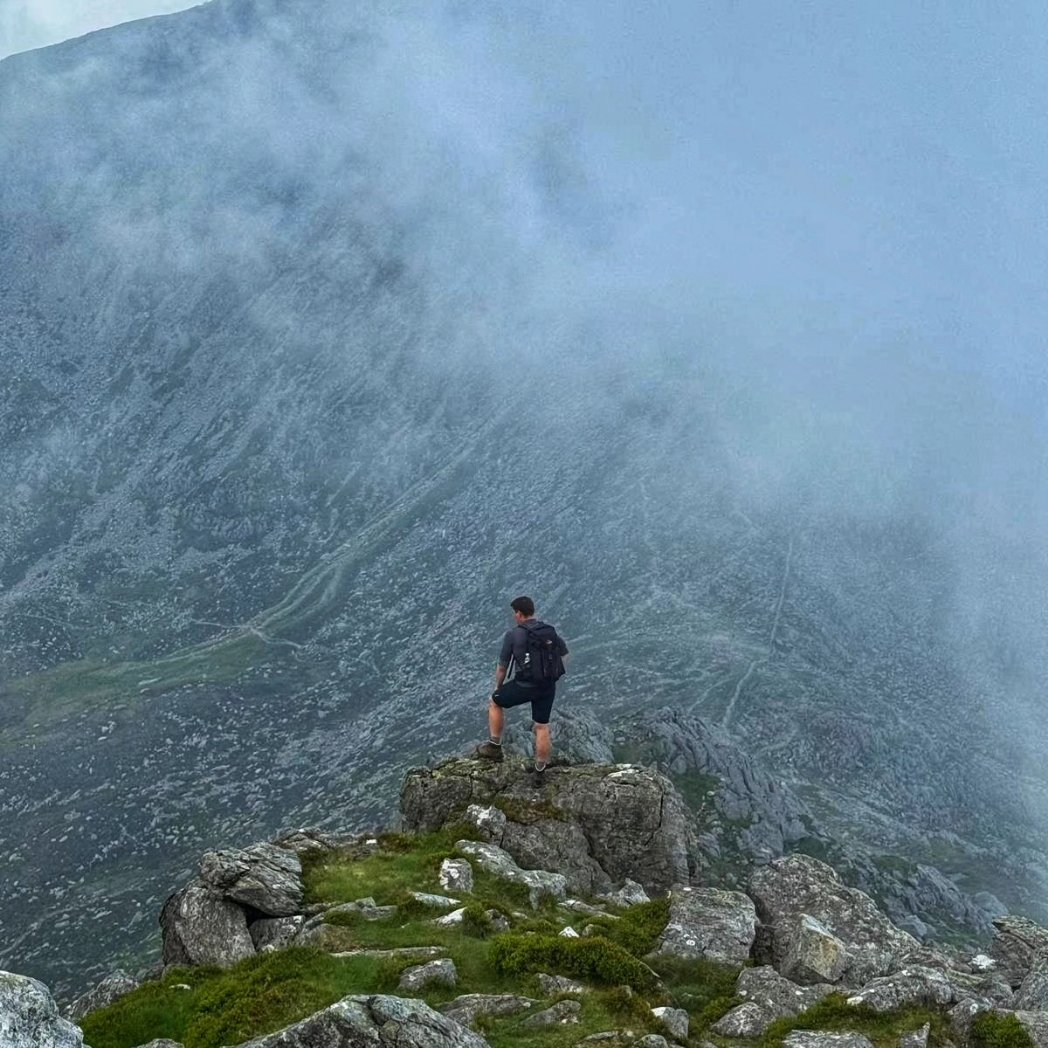 #Tryfan North ridge scramble, such a fun blast up this mountain.