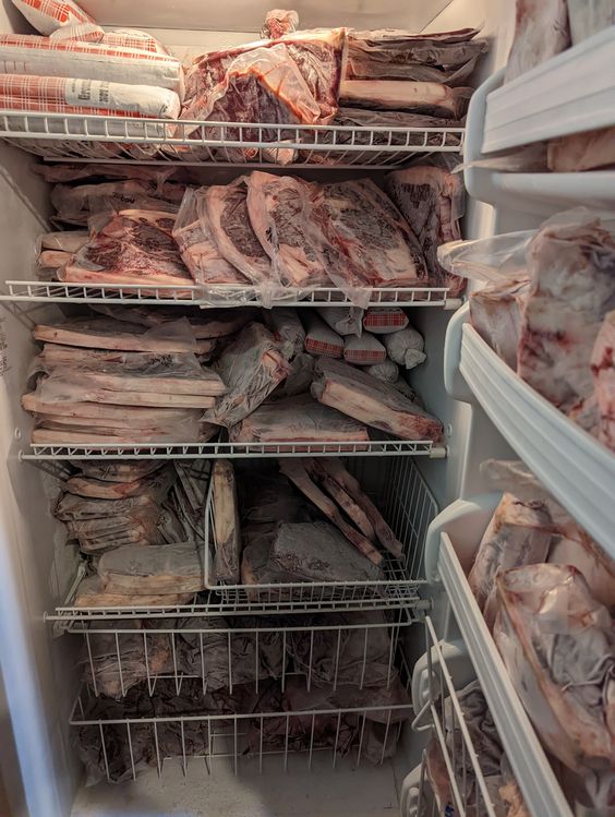 Ladies, a guy invites you over, you open his freezer and this is what you see...what do you do?