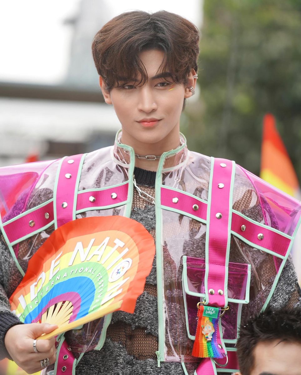 ohmthitiwat's tweet photo. ❤️💜💛💚🩵💜 #PrideMonth #Pridenation2024 #BangkokPride2024 #TRJourney #Ohmthitiwat https://t.co/fdBRrCuBYI