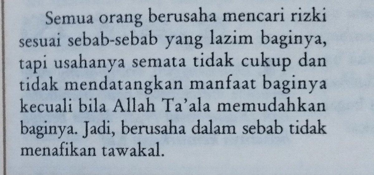 MoriWarson's tweet photo. Done baca 5 halaman al quran, tafsir yang menarik perhatianku adalah tafsir yang menyampaikan jika usaha yang kita lakukan tidak cukup mendatangkan manfaat kecuali Allah SWT memudahkan baginya, oleh karena itu bertawakallah https://t.co/goZFSkPrvQ