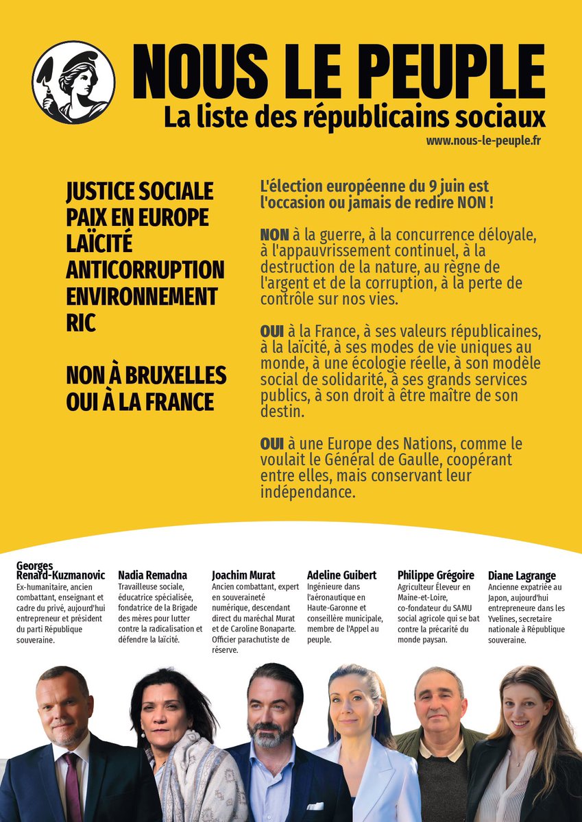NLPeuple's tweet photo. Vous êtes nombreux à nous interpeller car vous n'avez pas reçu notre profession de foi dans vos boîtes à lettres. Pas d'inquiétude, c'est un choix que nous avons fait pour concentrer vos dons sur les bulletins. La voici 👇 https://t.co/E4iqeXWiC1