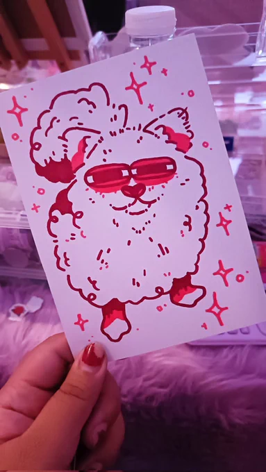 i got this very cute portrait of bubang by  !! IM SO FREAKING HAPPY  