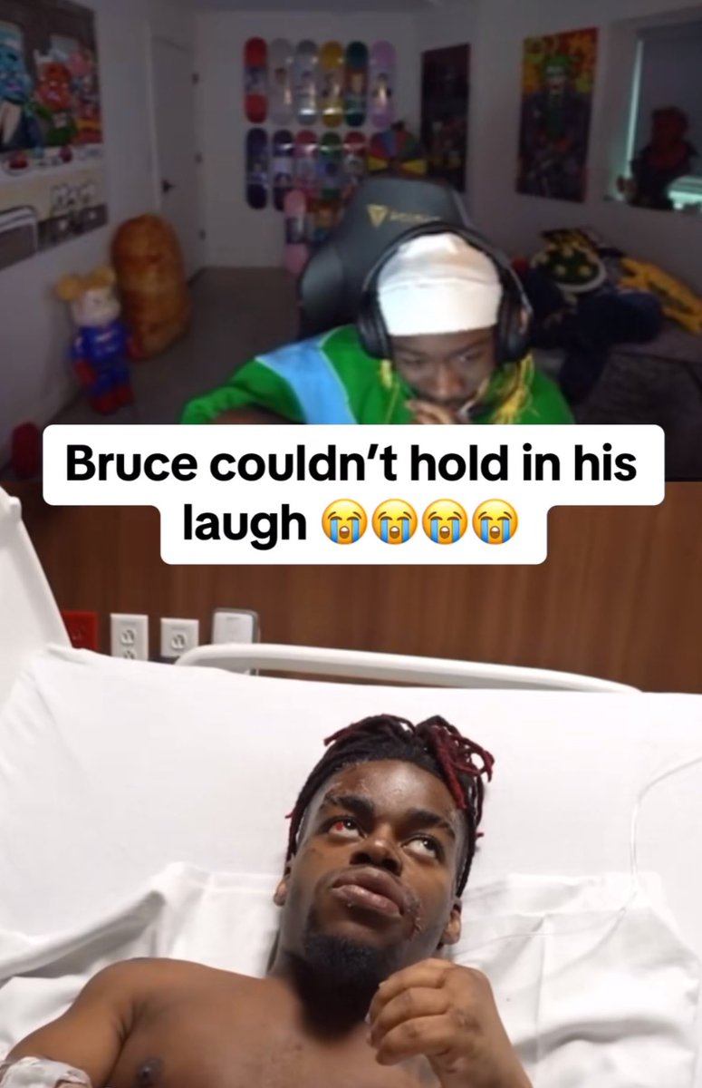 six6hate7's tweet image. Bruce im watching your stream why are you trying not to laugh bruh that's disrespectful as shit bruh fuck is wrong with you bruh