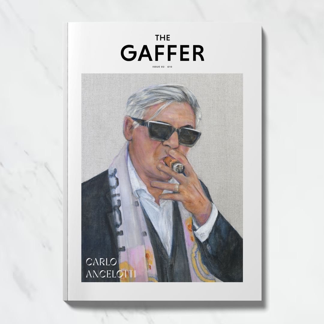 PRE ORDER: The Gaffer Issue Two: Don Carlo

You all know Carlo. Cool as fuck. Loves Champions League finals.

Find out exactly what makes the Italian gaffer tick, mistakes he’s made, and just exactly how he compares to famous Mafia bosses!

thegaffer.bigcartel.com/product/issue-…