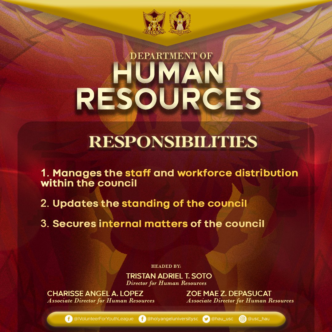 HAU University Student Council tweet media