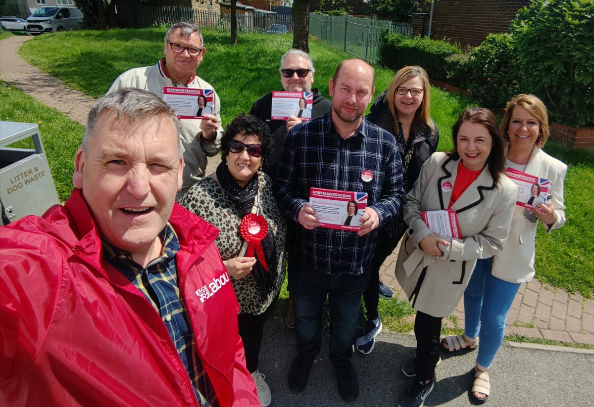 Kevin Osborne (@skinoverbone) on Twitter photo Second Barnsley South <a href="/UKLabour/">The Labour Party</a> campaign session today, supporting <a href="/Steph_Peacock/">Stephanie Peacock MP</a> in Stairfoot. Some great conversations on the #Labourdoorstep, listening to residents on the issues that matter to them.
#VoteLabour. Second Barnsley South <a href="/UKLabour/">The Labour Party</a> campaign session today, supporting <a href="/Steph_Peacock/">Stephanie Peacock MP</a> in Stairfoot. Some great conversations on the #Labourdoorstep, listening to residents on the issues that matter to them.
#VoteLabour.