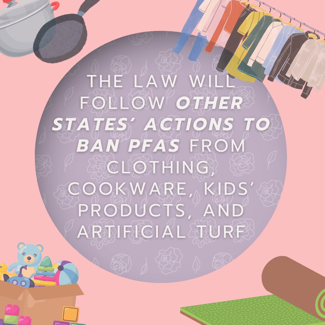 Exciting news! On Friday, Gov. Phil Scott signed one of the most comprehensive "forever chemical" bans in the nation into law! S.25 bans PFAS (a.k.a. “forever chemicals”) and other toxins in a wide range of consumer products.
⁠
#vtpoli #pfas