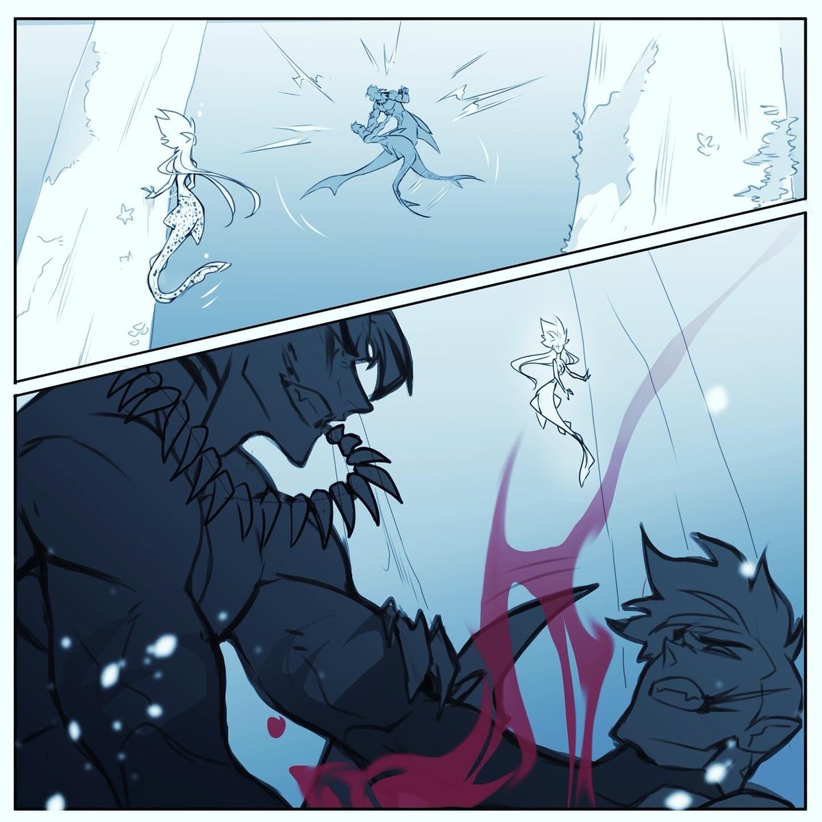 ZylkCo's tweet photo. Rasca &amp; Golieth Mermaid AU Pt. 1 (1/2) https://t.co/ibjnoKshFM