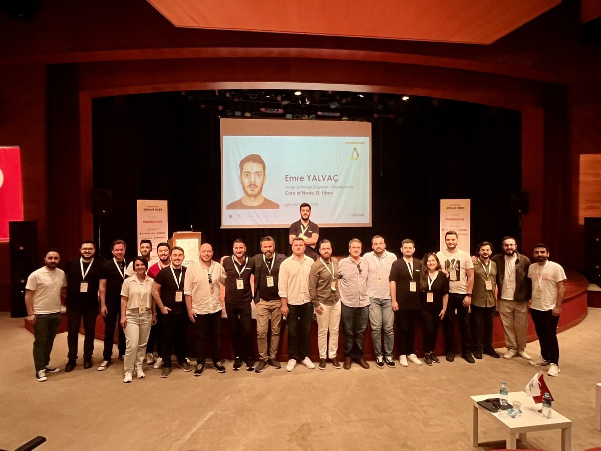 Ana Sponsoru olduğumuz JSKonf 2024’e Hepsiburada teknoloji ailesi olarak katılım gösterdik. Teknoloji ekibimizden Emre YALVAÇ ve Efe Karşıdağ konuşmacı olarak etkinlikte yer aldı.
Katkıda bulunan tüm organizatörlere ve konuşmacılara teşekkür ederiz.