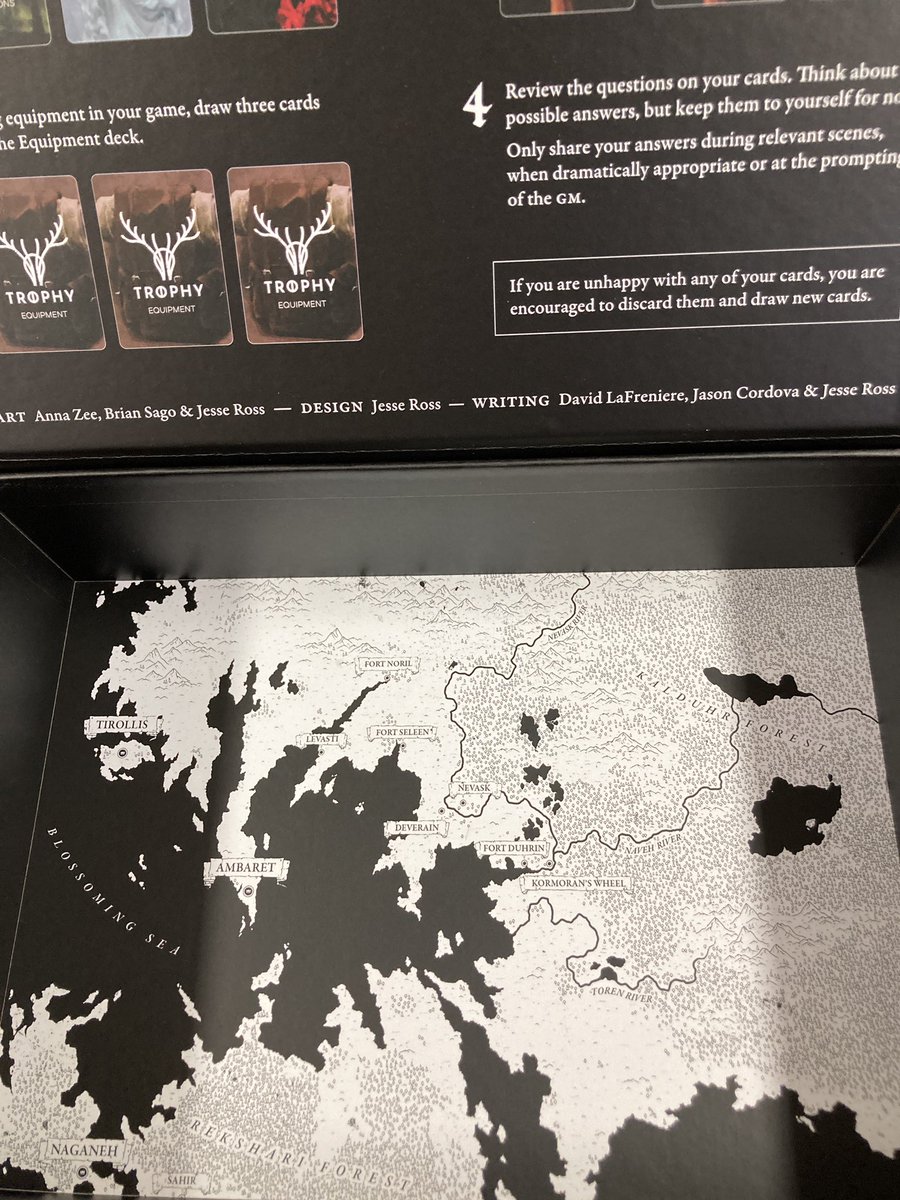 Cloven Pine Games (@clovenpinegames) on Twitter photo An ominous yet exciting package from the dark heart of Kalduhr Forest! Really looking forward to taking these gorgeous <a href="/trophyrpg/">Trophy 🖤🖤🖤</a> character creation cards for a spin. <a href="/jesseross/">Jesse Ross</a> <a href="/GauntletPub/">Gauntlet Publishing</a> An ominous yet exciting package from the dark heart of Kalduhr Forest! Really looking forward to taking these gorgeous <a href="/trophyrpg/">Trophy 🖤🖤🖤</a> character creation cards for a spin. <a href="/jesseross/">Jesse Ross</a> <a href="/GauntletPub/">Gauntlet Publishing</a>