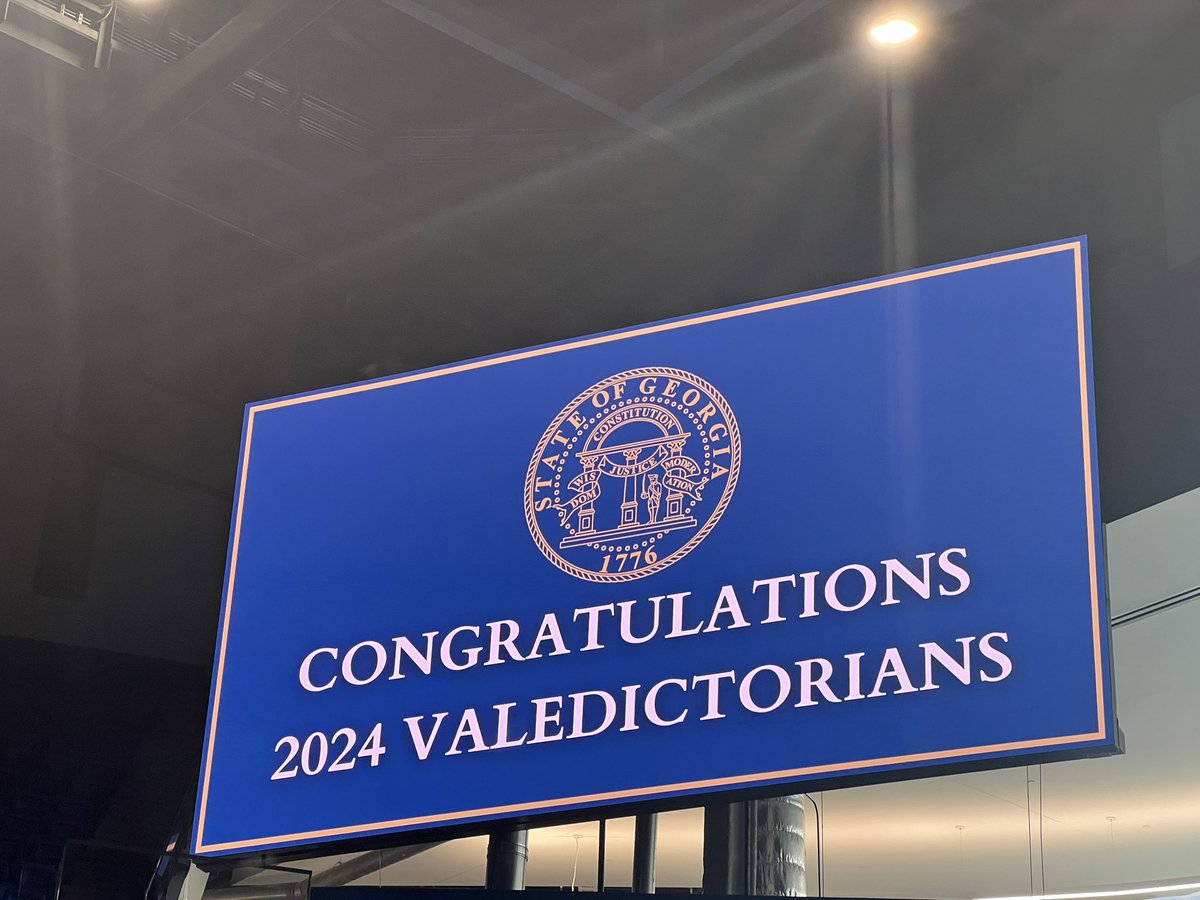 DWalkerThompson's tweet photo. It's such a privilege to be the principal of @NEHSRaiders. Had a great conversation with @GeorgiaTech President, Angel Cabrera, and our 2024 Valedictorian, Jayme Heath, at the Governor’s annual reception. Thanks for the nuggets of wisdom shared! #GATECHbound @BibbSchools https://t.co/OlVE24ltPr