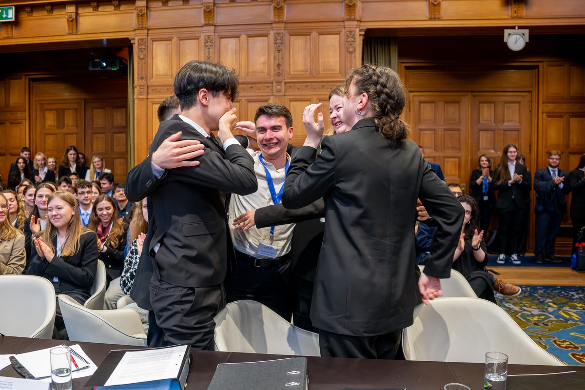Telders International Law Moot Court Competition (@teldersmc) on Twitter photo Congratulations to the National University ''Kyiv-Mohyla Academy'', Winner of the Final Round
<a href="/TeldersMC/">Telders International Law Moot Court Competition</a> 2024 & Finalist team <a href="/ComeniusUni/">Comenius University Bratislava</a> Bratislava. That concludes the 47th Telders Moot <a href="/CityOfTheHague/">City of The Hague</a> <a href="/PeacePalace/">Peace Palace - Vredespaleis</a> <a href="/GrotiusCentre/">Grotius Centre</a> <a href="/LeidenLaw/">Leiden Law School</a>. Hope to see you in 2025! Congratulations to the National University ''Kyiv-Mohyla Academy'', Winner of the Final Round
<a href="/TeldersMC/">Telders International Law Moot Court Competition</a> 2024 & Finalist team <a href="/ComeniusUni/">Comenius University Bratislava</a> Bratislava. That concludes the 47th Telders Moot <a href="/CityOfTheHague/">City of The Hague</a> <a href="/PeacePalace/">Peace Palace - Vredespaleis</a> <a href="/GrotiusCentre/">Grotius Centre</a> <a href="/LeidenLaw/">Leiden Law School</a>. Hope to see you in 2025!