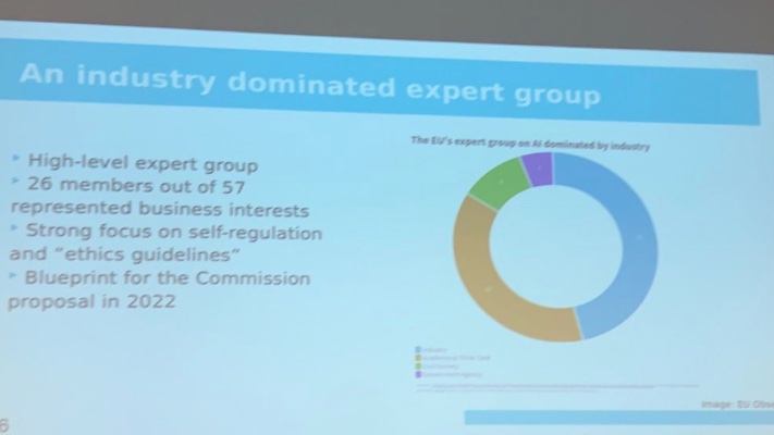 glocalreporting's tweet photo. How #Bigtech watered down the #AI Act: The EU‘s expert group on #AI dominated by Industry - 26 members out of 57 represented by business interests 💸💸💸
#AIAct @corporateeurope @DataharvestEIJC #data #algorithms #eijc #eijc2024 https://t.co/RJfovAg7CF