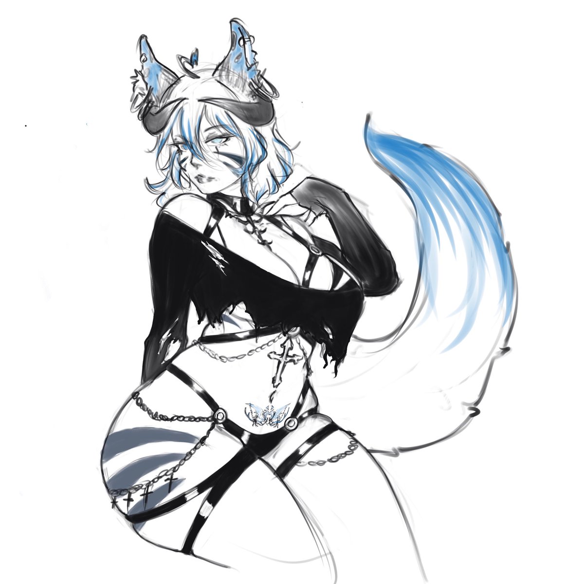 Did I do the trend right? 🤔🤭💙

🎨; Kamiineko
Art Tag; #lylanxart