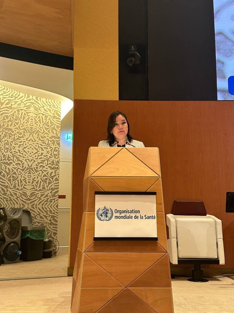 Ambassador Gerelmaa Davaasuren,  <a href="/MongoliaGVA/">Mongolian Mission in Geneva</a>, delivered her address at #WHA77  asserting the need for a stronger WHO to deliver #HealthforAll, enabled by the collective political will &amp; commitment of Member States.  👏🇲🇳 👇
moh.gov.mn/news/7037?