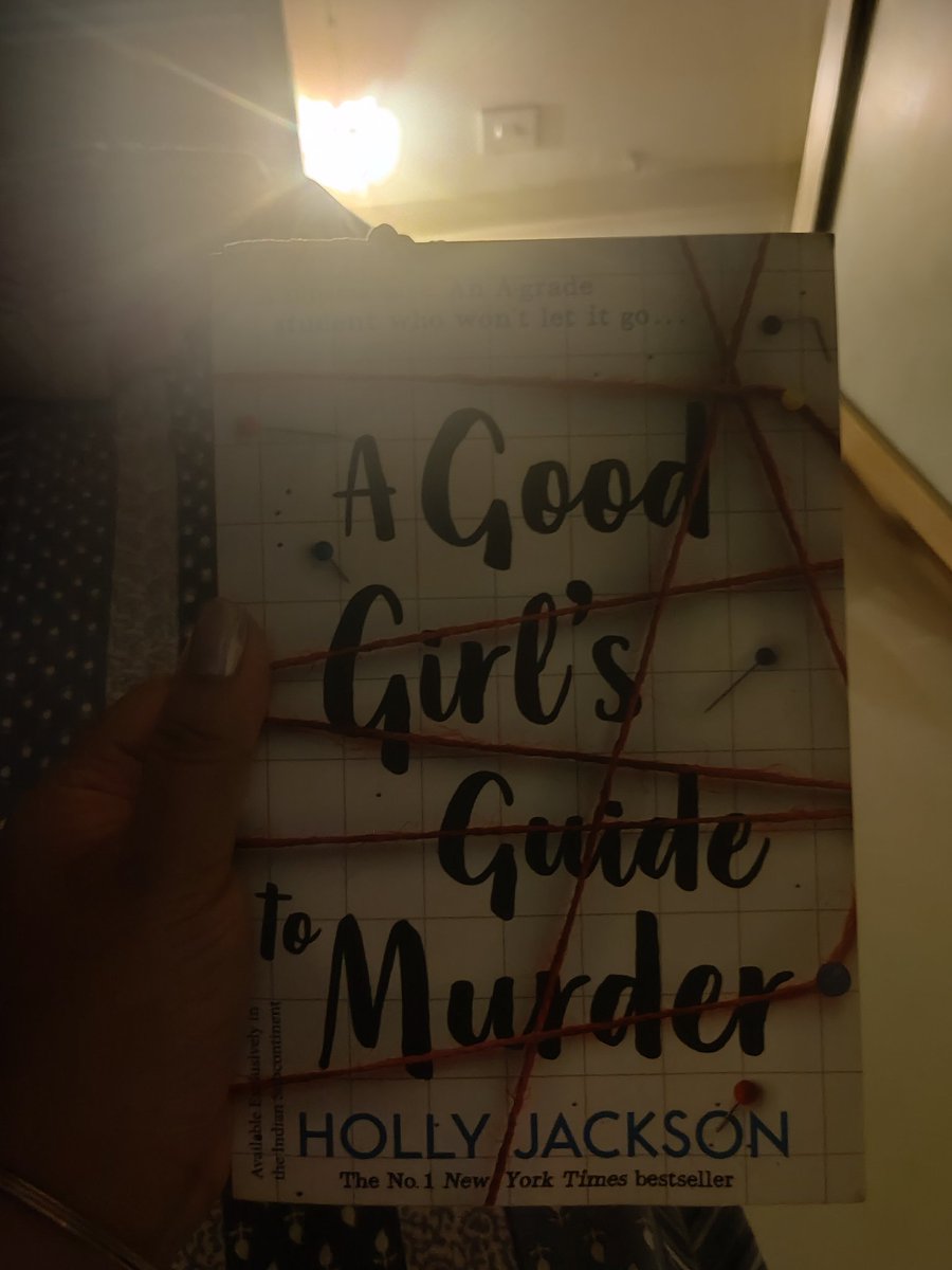 pShamika3's tweet photo. Finished with this thriller book #AGoodGirlsGuideToMurder by @HoJay92 followed by the second part #GoodGirlBadBlood and now binge reading the finale #AsGoodAsDead 📖😍 https://t.co/Sl6VQUk43t