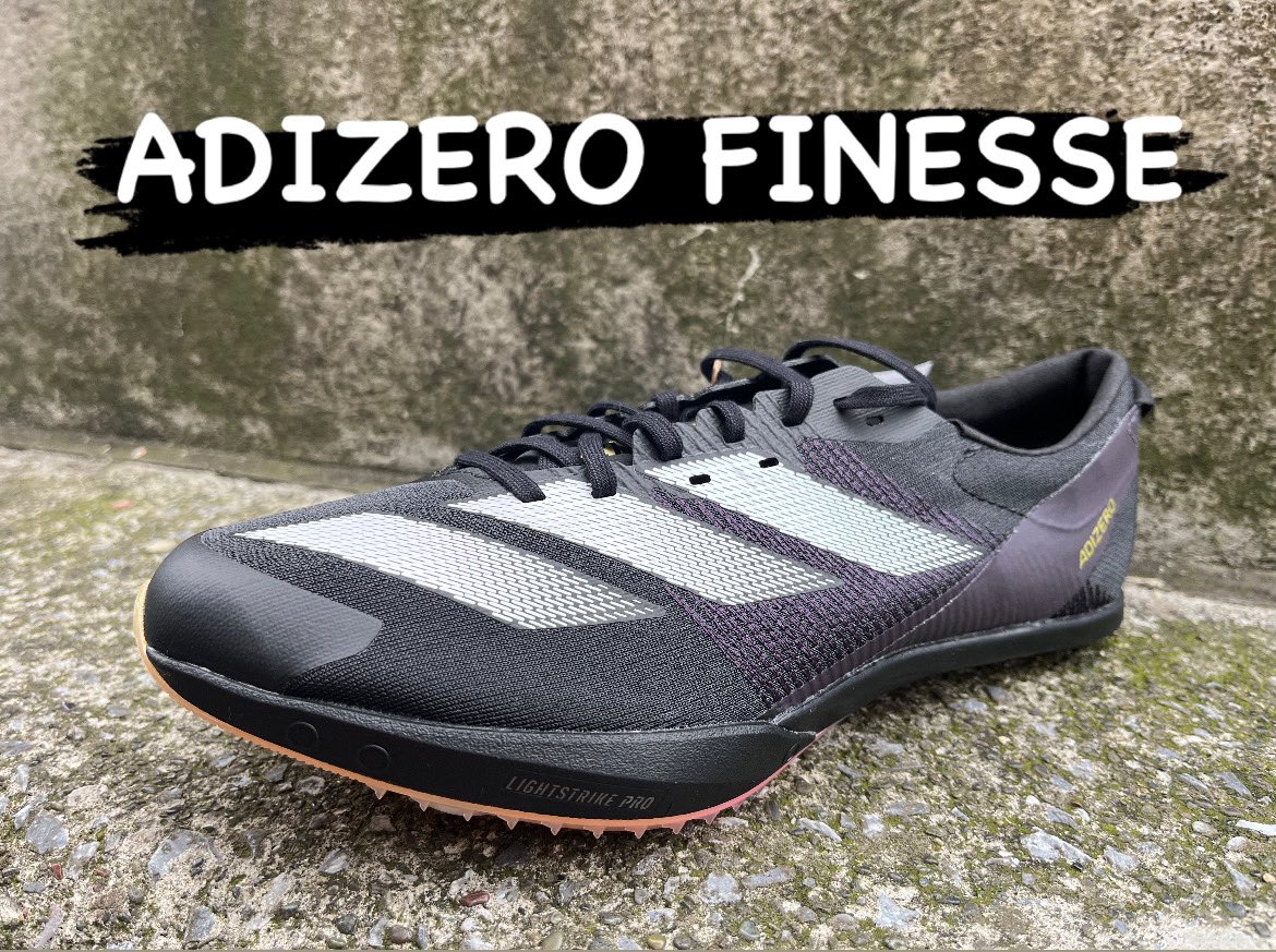 📢新商品📢 ADIZERO FINESSE 前作より厚底になって登場‼️ 短距離の