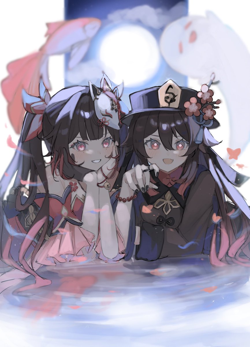 「びっくりした…？」 花火／胡桃