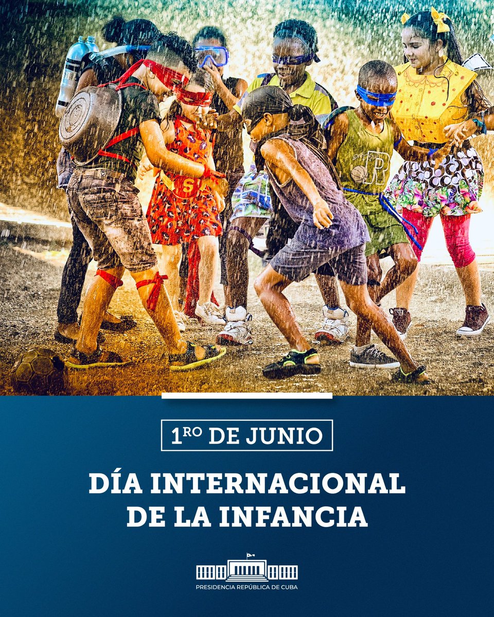 #TraigoLaÚltima sabías que!?...Para los niños trabajamos, porque los niños son los que saben querer, porque los niños son la esperanza del mundo. Está es mi #Cuba tierra de #JoséMartí y de #FidelPorSiempre