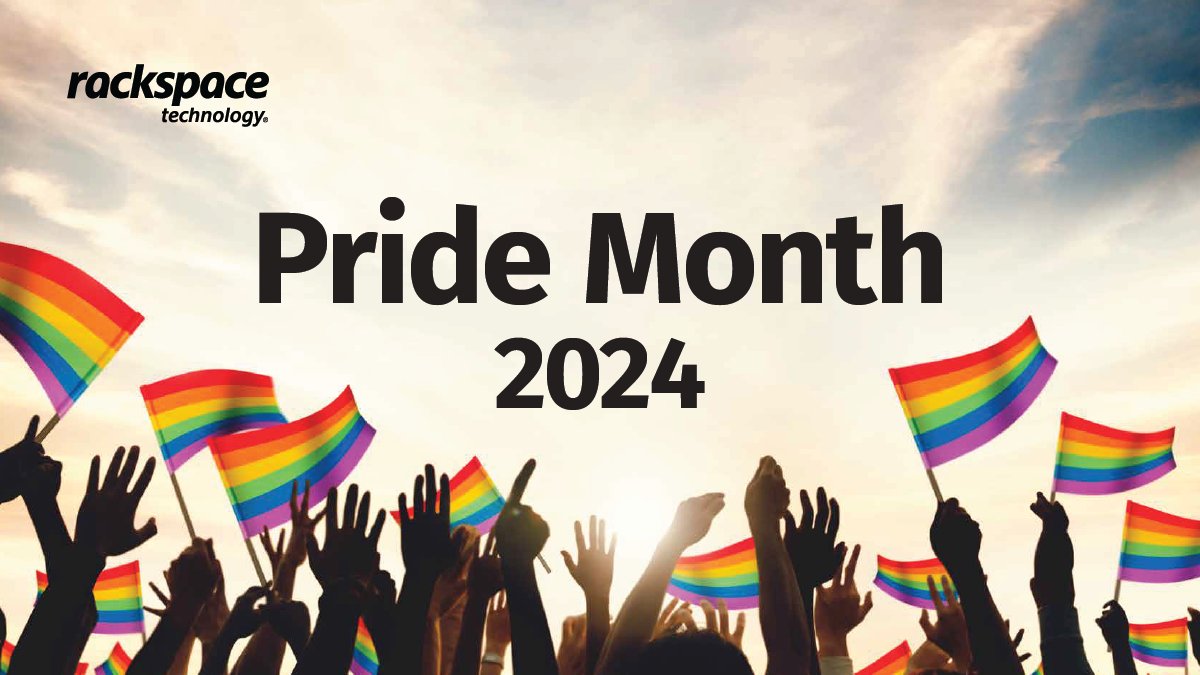 Rackspace's tweet photo. Join us in celebrating #PrideMonth! π³οΈβπ We embrace #diversity and stand with the LGBTQ+ community, uplifting our #TogetherWithPride #Racker Resource Group to champion equality and acceptance, ensuring everyone feels valued and respected. #LoveWins https://t.co/0LvdBBkCHF